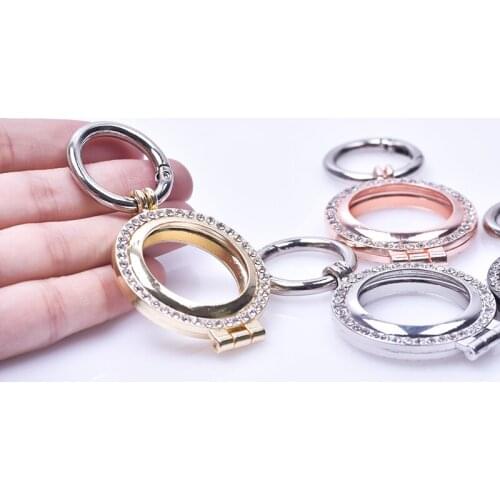 Metal Protective Case For Airtags Locator Tracker Sleeve Shell Keychain Anti-lost Protector Cover For Airtag Device Buckle