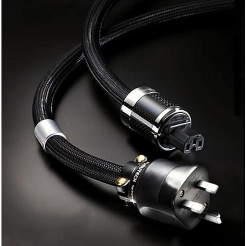NEW FURUTECH Alpha PS-950-18 Alpha-OCC Conductor Carbon Fiber Flagship Fever Upgrade Power Cord AC Power Cable