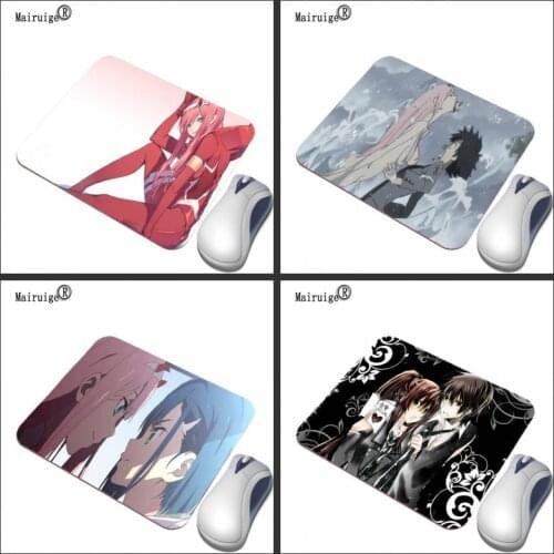 Mairuige Sexy Girl Print Home Decoration Mat Rubber Anti-slip Computer Keyboard Mat Darling In The Franxx Anime Mouse Pad