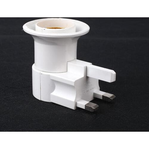 With on OFF Switch UK Plug Socket Bulb Adapter Accessory Bulb Converter Durable Replacement LED Light