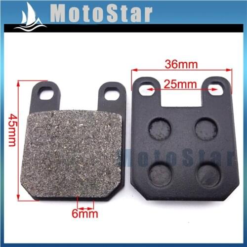 Disc Caliper Brake Pads Steel Shoes For Chinese ATV Quad 50cc 110cc 125cc 140cc 150cc 160cc Pit Dirt Bike SDG SSR Taotao