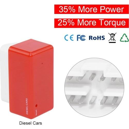 Universal Car OBD2 Energy Fuel Saver for Gasoline Diesel Cars Auto Accessories Performance Chip Tuning Box More Power Torque
