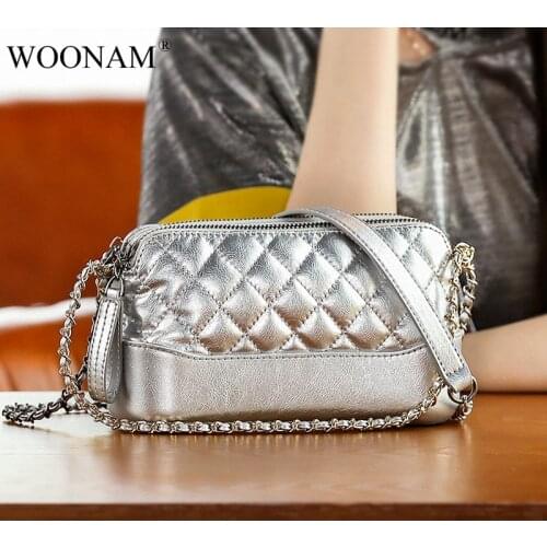 Женские стеганые сумки WOONAM China At AliExpress