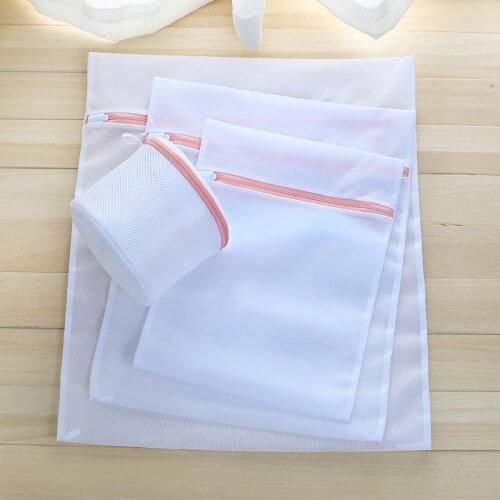10pcs/lot Clothes Machine Wash Laundry Bag Sweater Laundry Care Bags Durable Underwear Laundry Pouch Polyester Washing Mesh Net