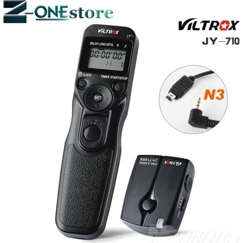 Wireless Timer Remote For Nikon D7500 D7200 D7100 D7000 D5600 D5500 D5300 D5200 D5100 D3300 D3200 D3100 D750 D610 D600 DF MC-DC2