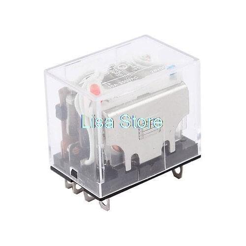 DC 24V Coil Voltage 14 Pin 4PDT Repair Part Electromagnetic Power Relay