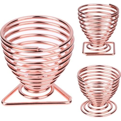 1pcs Rose Gold Makeup Puff Holder Gourd Shape Sponge Brush Egg Stand Bracket Stencil Egg Powder Puff Sponge Drying Display Stand