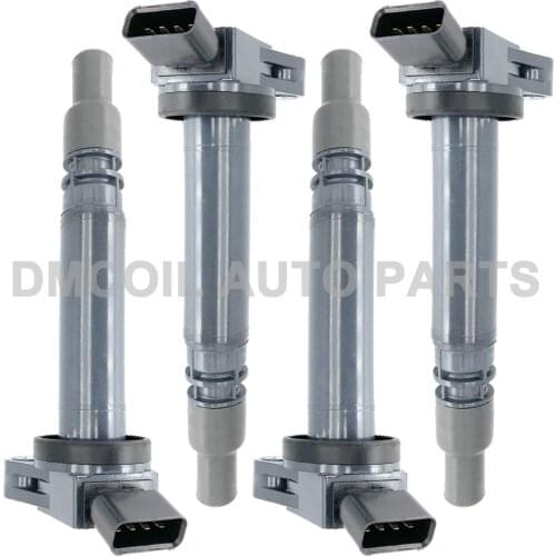 4 PCS IGNITION COIL FOR T-OYOTA DAIHATSU CHARADE L-EXUS ES GS LS RX TREZIA YARIS VITZ 1.3L-5.7L (2004-) 90919-02250 90919-02256