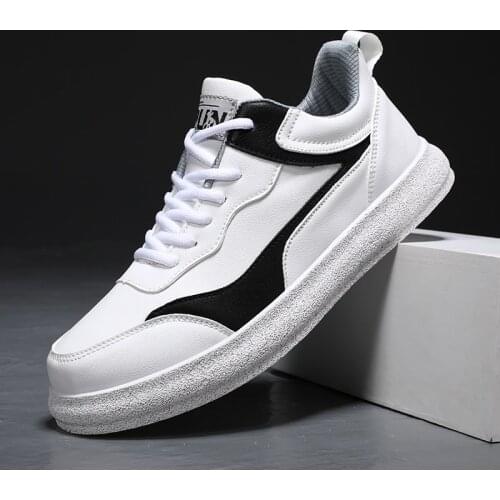 Mens Fashion Casual Shoes High Quality Leather Sneakers Comfortable Men Walking Shoes Zapatillas Hombre
