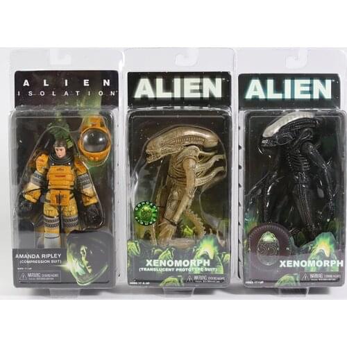 NECA Alien Amanda Ripley Xenomorph 7" Action Figure Collection