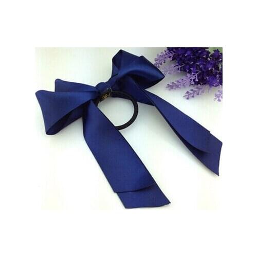 New arrival Women Elastic bands for hair girls ribbon bow hair bands girls Hair accessories rubber rope scrunchy