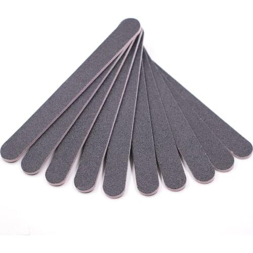 10pcs/lot Nail Files Double Sided 100/180 Grit Straight Set Nail Sanding Buffer Blocks Pedicure Manicure Polishing Tools