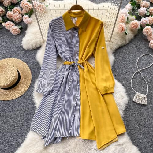 Модные платья-рубашки SR.Singreiny China At AliExpress