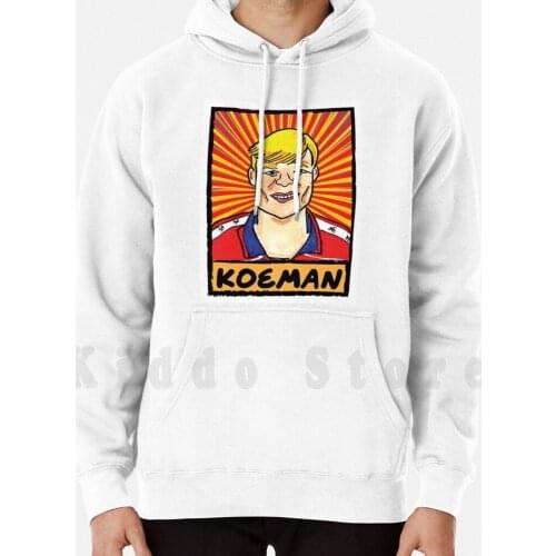 The Young Koeman Hoodies Long Sleeve Soccer Legen Spain Espana The Nederlands The Young Koeman Ronald Yellow