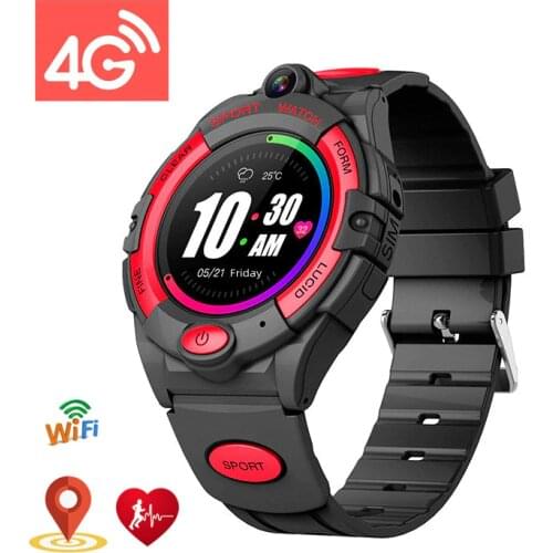 Mens Smart Watch SIM Card 4G Student Video Call Child Recording Mobile Phone Wifi Tracking Positioning SOS Camera Smartwatch