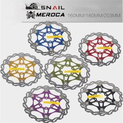 Bike Bicycle Disc Brake Rotor Floating MTB For SHIMANO 160mm 180mm 203mm