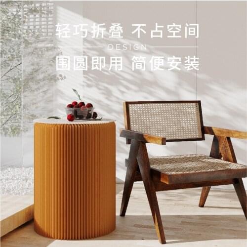 Eighteen paper 75CM high creative folding desk tea table living room hotel bedroom coffee table
