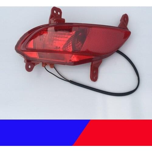 Rear fog light rear bumper warning light Reflective light Rear tail light for hyundai Santa fe 2013-2016