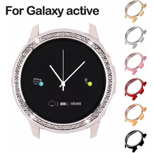 TPU Protective Case For Samsung Galaxy Watch Active 1 Electroplating Watch Shell Case Protector Scratch Resistant Protection