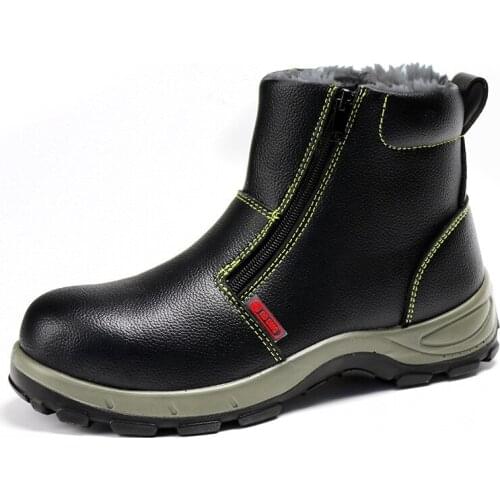 Winter Work Safety Boots for Men Work Shoes Steel Toe Puncture Proof Indestructible Waterproof Safety Shoe Non-slip Industrial