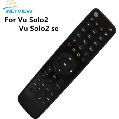 5pcs/Lot vu solo2 Remote Control For Vu+ solo 2 vu solo 2 se remote control Satellite Receiver free shipping