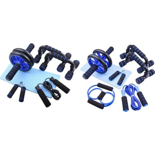 5-in-1 Wheel Set Skipping Rope Hand Grip Booster Home