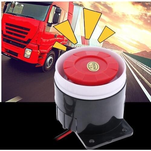 DC 12V Car Warning Siren Backup Alarm Horn Warning Sound Beeper Reverse Siren Horn For Trailer/Truck/RV/ATV/Quad Car Accessories