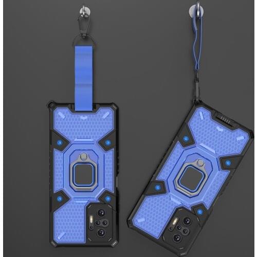 Kickstand Anti-falling Hard PC+ TPU Case for Xiaomi Poco F3 5G M3 Pro X3 NFC Mi 11 Ultra Redmi Note 10 Pro 9 9S 9A 9C Cover