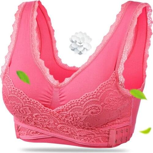 Hot Lace Bralette Padded Bras for Women Stretch Sleeping Brassiere Seamless Wireless Bra Top Fitness Underwear Women Lingrie