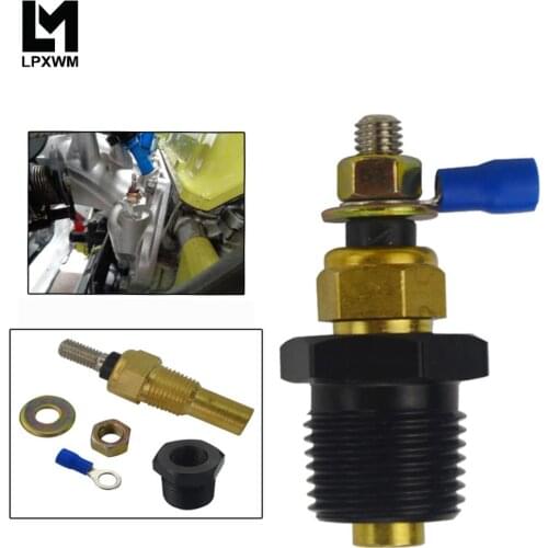 LPXWM- Coolant Temp Sender Sensor Adapter K20 K24 For Honda Civic Integra + Fittings Adaptor 3/8-1/8NPT TSU01+TSU02