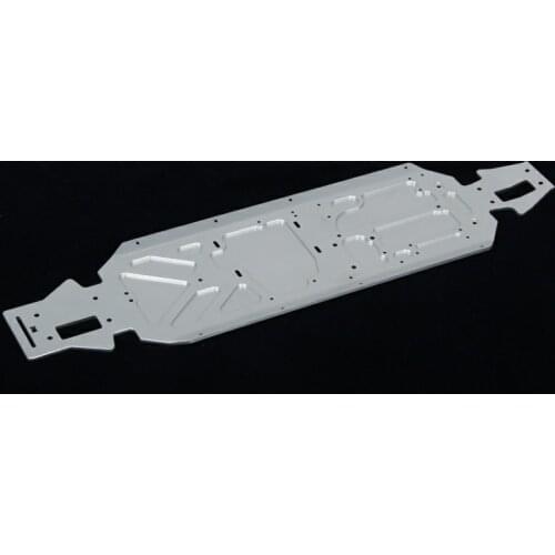 Cnc 5mm alloy bottom chassis 151001 for 1/5 rc car parts losi 5ive t ,rovan lt