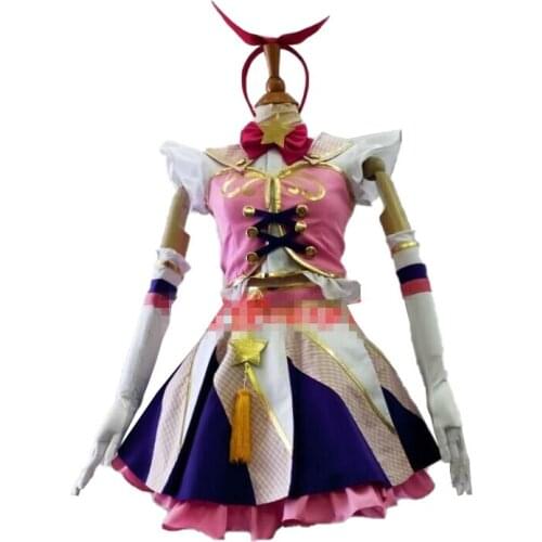 2021 NewThe Anime Aikatsu! cos Hoshimiya Ichigo Custom clothing cosplay costume suit LL