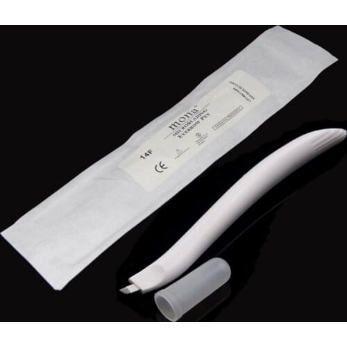 Disposable microblading needles eyebrow semi permanent makeup microblading tools professional for makeup 5pcs