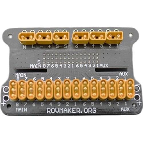 ROV cabin wiring expansion board underwater robot electronic cabin distribution plate plug-tank 40A