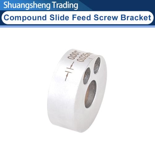 Compound Slide Feed Screw Bracket for SIEG C2-115&C3-115&Grizzly G8688&Grizzly G0765 Accessories