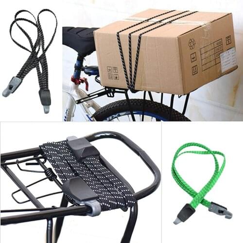 Bike Rope Bicycle Luggage Band Cycling Tied Rubber Elastic Straps Cord Hooks Straps Rope Carrier Retractable Elastic Accessories