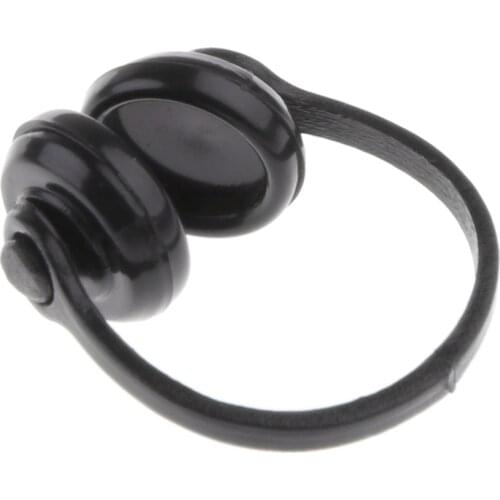 1:12 Dollhouse Realistic Wireless Over the Ear Headphones, Doll House Miniaure Furniture, Pack of 2