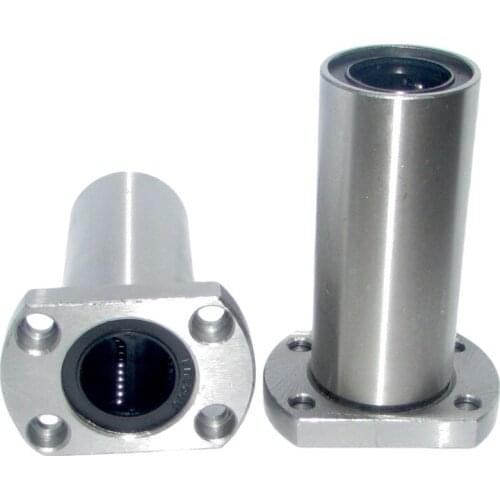 10pcs/lot free shipping LMH6LUU LMH8LUU LMH10LUU LMH12LUU LMH20LUU flange linear bearing CNC Linear Bush