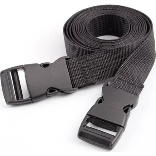 2Pcs Nylon Luggage Straps Wear Resistant Tent Bind Band Suitcase Backpack Outdoor Adjustable