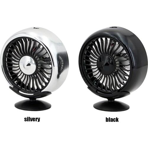 Car Fan 5V Powered Air Vent Clip Fan ABS Dashboard Cooling Fan with Detachable Base for 12V 24V Car Auto вентилятор for Summer