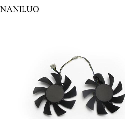 Free Shipping T128015SH 75mm 49*46*17mm 0.32AMP 4Pin For Galaxy GTX1060 gtx960 GTX950 Graphics Video Card VGA Fan