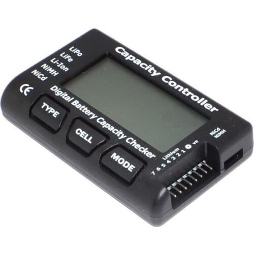 RC CellMeter-7 digital battery capacity checker LiPo LiFe Li-ion Nicd NiMH battery voltage tester check high-precision detection