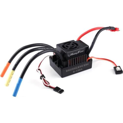 1:8 1:10 RC Car Programming Card and 60A 80A 120A Brushless 2-3s 2-4s ESC with BEC for TRAXXAS RC Car Off-road Crawler Parts
