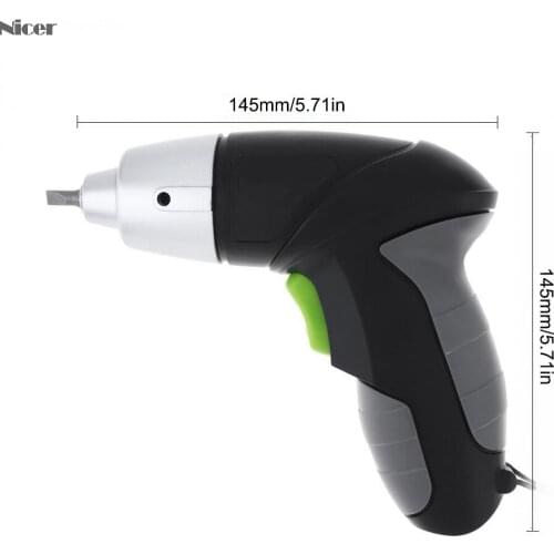 Mini Electric Screwdriver With 24pcs Screw Driver Set Rechargeable Screwdriver Twistable Handle LED Torch Household DIY