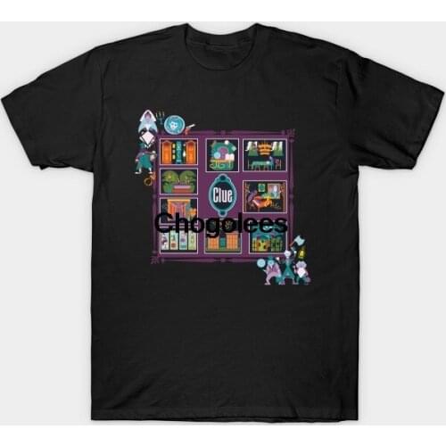 Haunted Mansion Clue T-Shirt mens fashion T-shirt