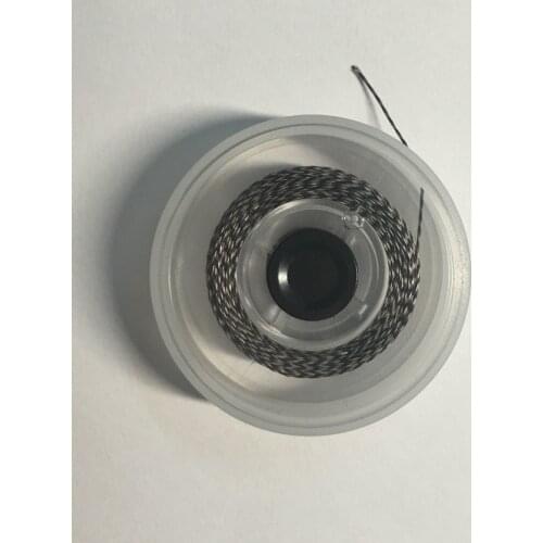 20/30 Metre non coated hooklink soft braid in brown 15LB/ 25 LB/35LB for carp fishing--fishing lines