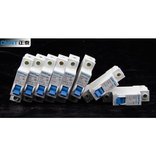 NEW DZ47-60 1P C10 CHNT Circuit Breaker, AC 230V /400V 20A 1P, Air control switch circuit breaker, leakage protection