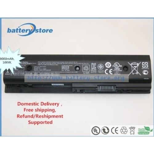 Genuine 100W battery MO06, TPN-W109 TPN-W108 TPN-W107 TPN-W106 TPN-P102 battery for HP ENVY DV6, HP ENVY dv7, HP ENVY m6