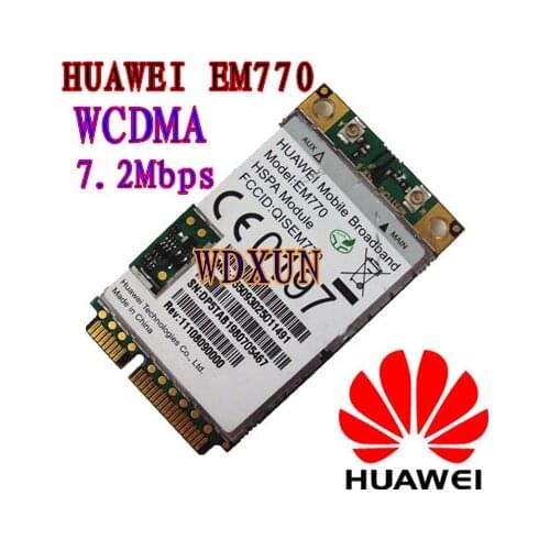 Original HUAWEI Mobile EM770 WWAN 3G CARD PCI-E HSPA module WCDMA UNLOCKED EDGE EM770