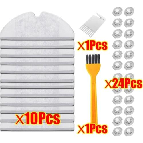Suitable for Xiaomi Roborock S50 S51 S5 S55 robot Vacuum Cleaner 2 Spare Parts Kits Mopping Cloth Water Tank Filter Replacemen